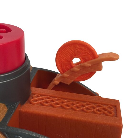 Fisher Price Imaginext Castle Battering Ram Vehicle Knight Figure Shooting Discs - Picture 6 of 10